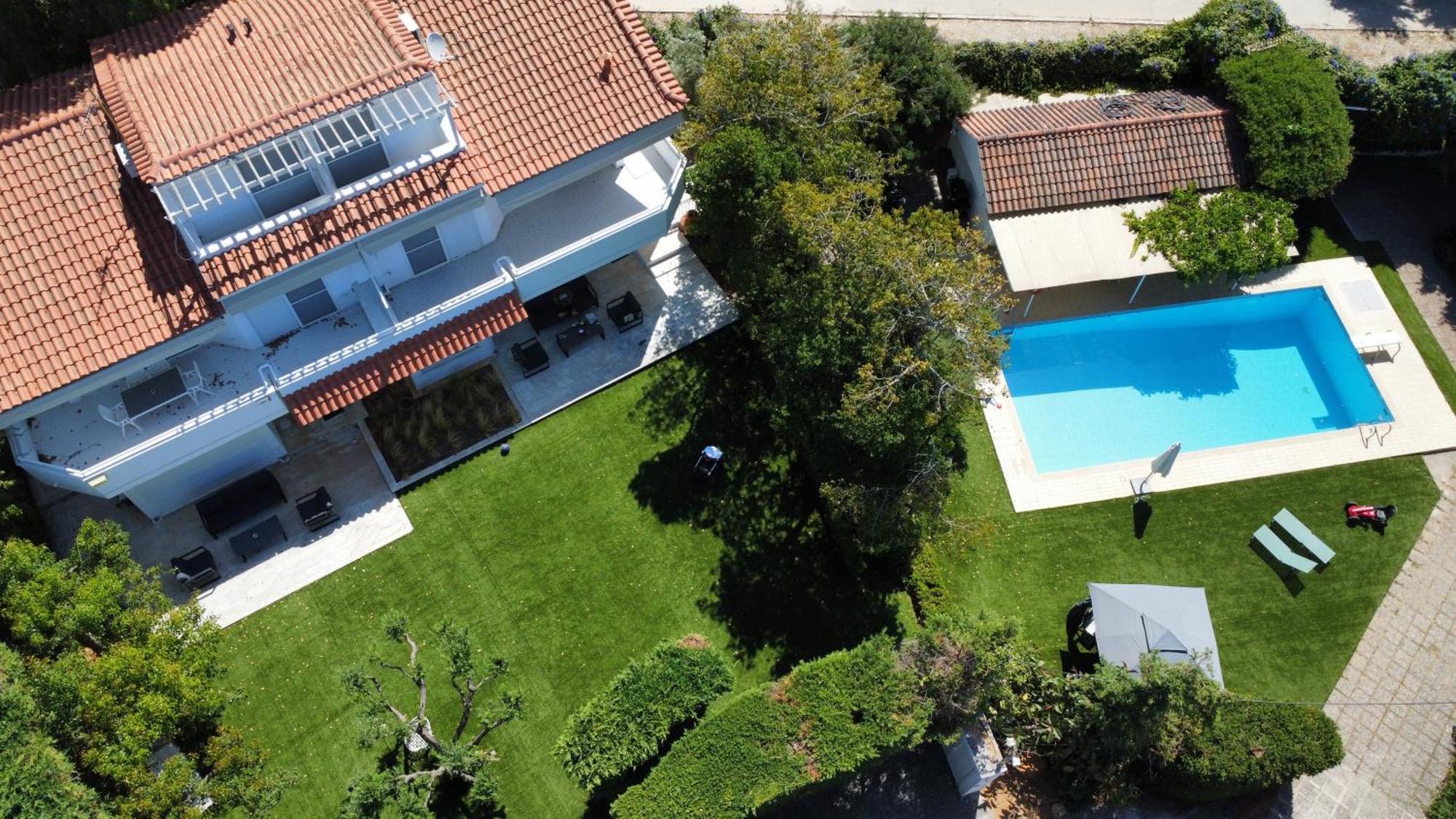 Lagonisi Beach House Kalivia Thorikou Buitenkant foto